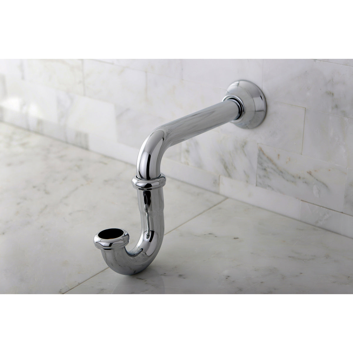 Kingston Brass Vintage 1-1/4-inch Decor P-Trap, 18 Gauge