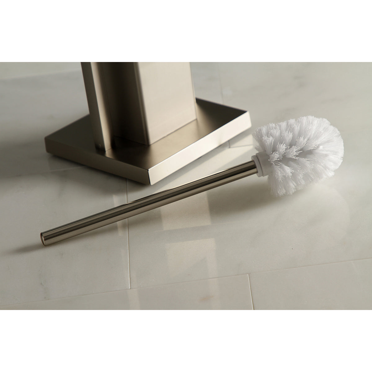 Kingston Brass Pedestal Toilet Paper Holder with Toilet Brush Holder