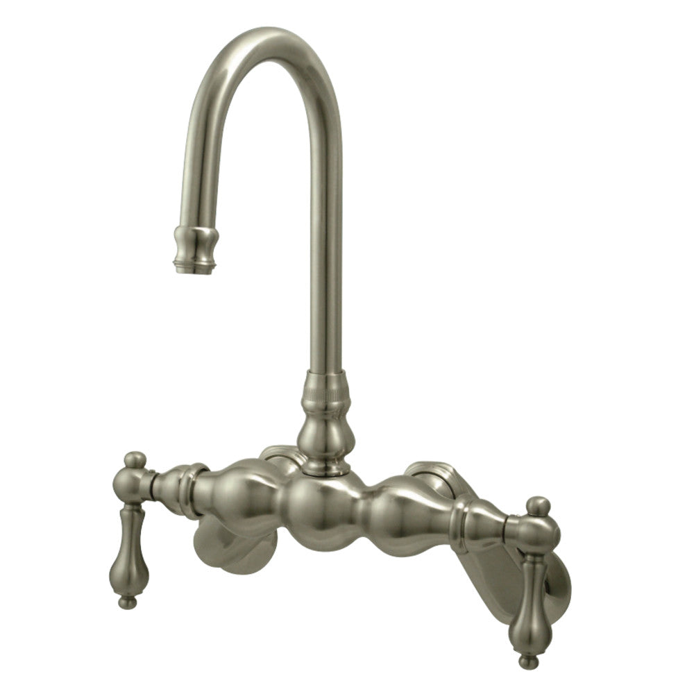 Vintage Adjustable Center Wall Mount Tub Faucet