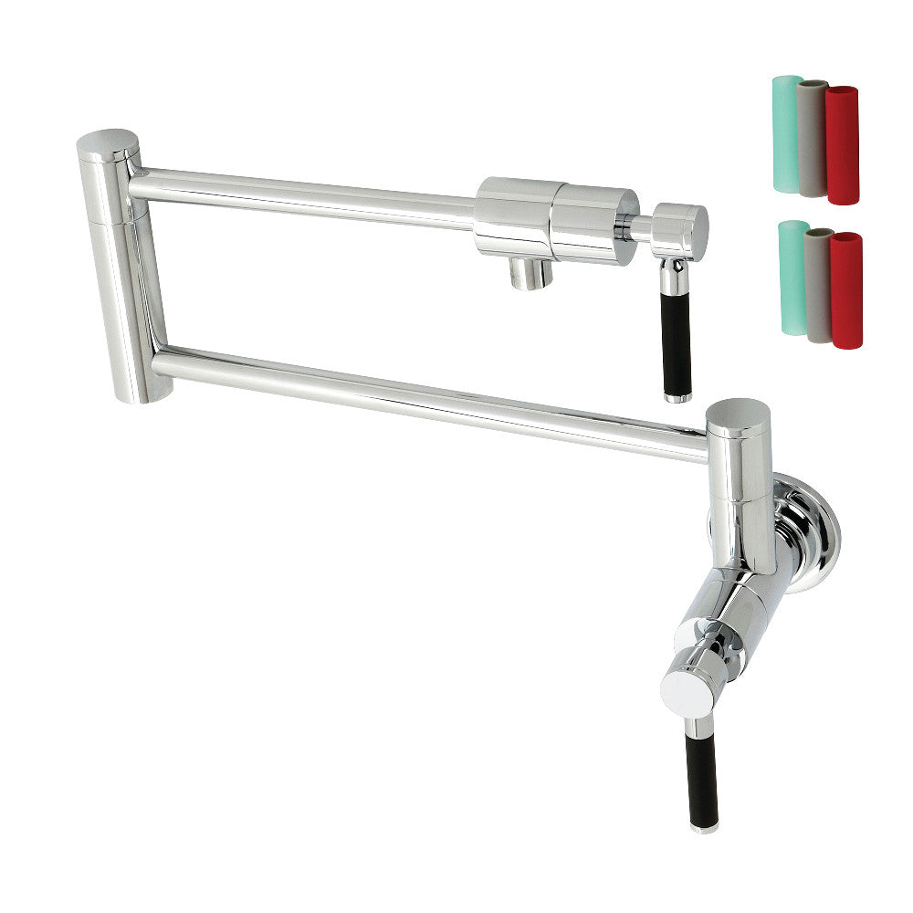 Kingston Brass KS4106DKL Kaiser Wall Mount Pot Filler