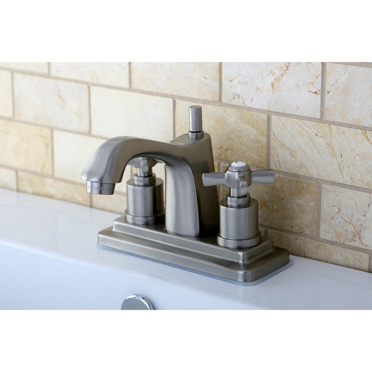 Kingston Brass KS8648ZX 4 in. Centerset Bathroom Faucet
