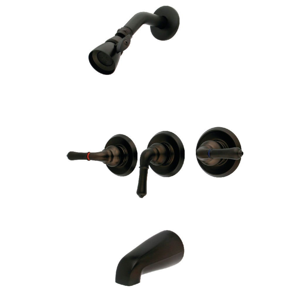 Magellan Tub and Shower Faucet with 3 Handles