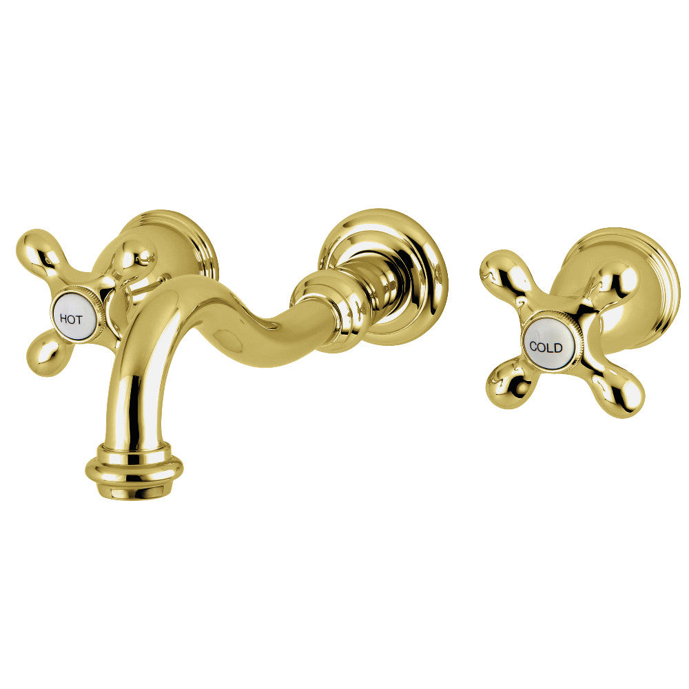 Restoration Two-Handle Wall Mount Tub Faucet