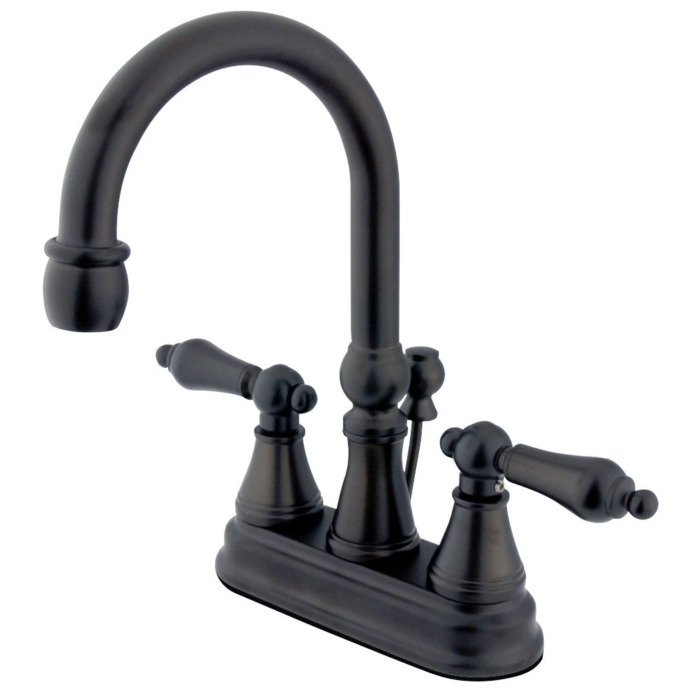 Kingston Brass KS2618AL 4 in. Centerset Bathroom Faucet