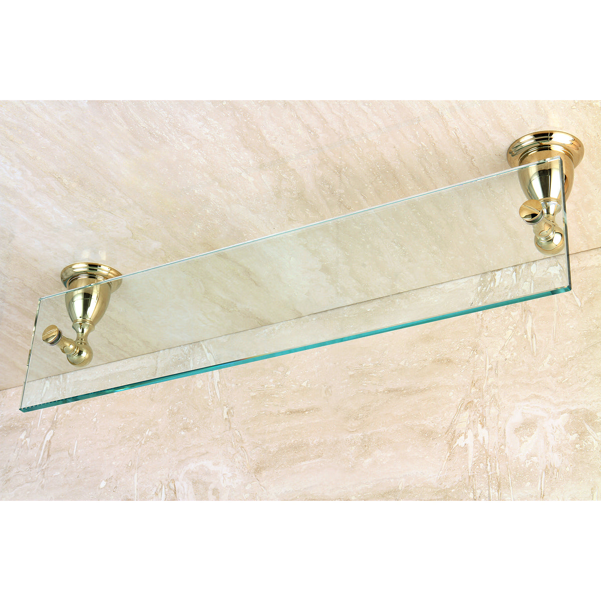 Kingston Brass Heritage Cosmetic Glass Shelf