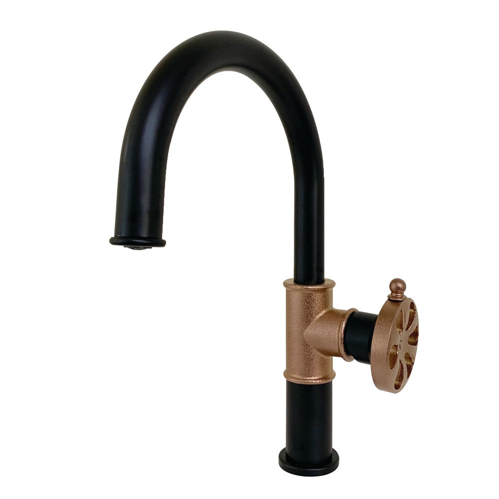 Kingston Brass KS2236RX Eagan Single-Handle Bathroom Faucet with Push Pop-Up