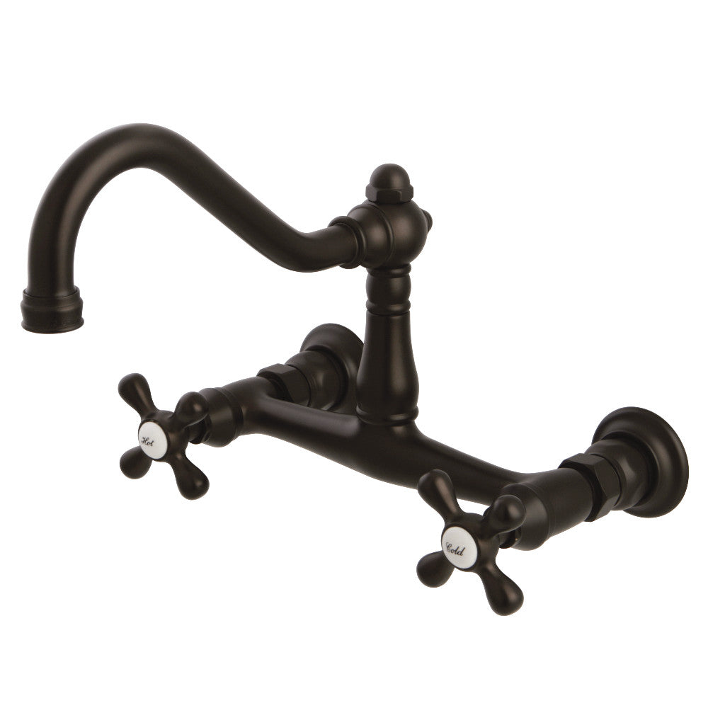 Kingston Brass KS3248AX Wall Mount Bathroom Faucet