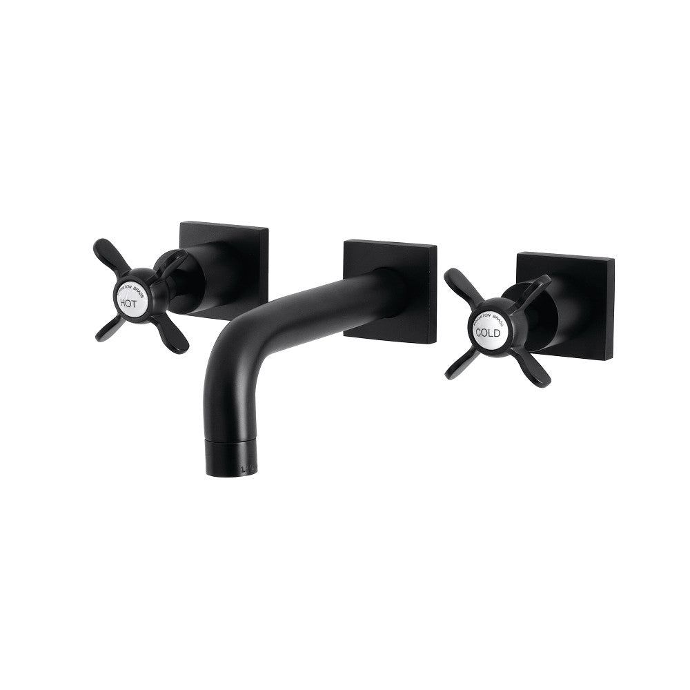 Kingston Brass KS6125BEX Essex Two-Handle Wall Mount Bathroom Faucet