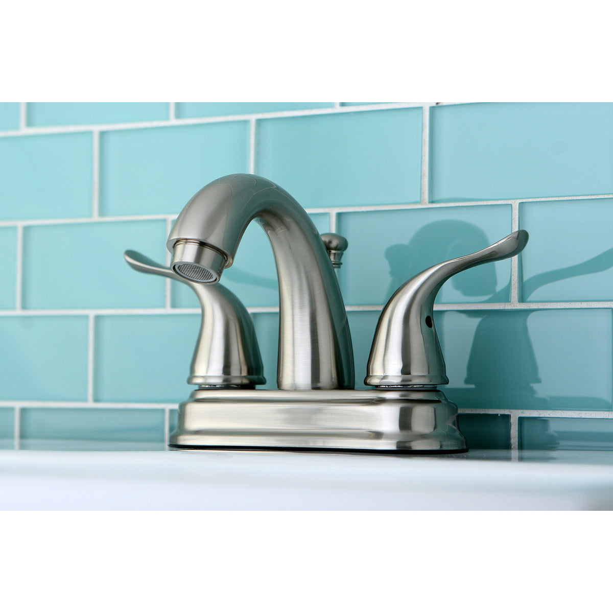 Kingston Brass KB5615YL 4 in. Centerset Bathroom Faucet