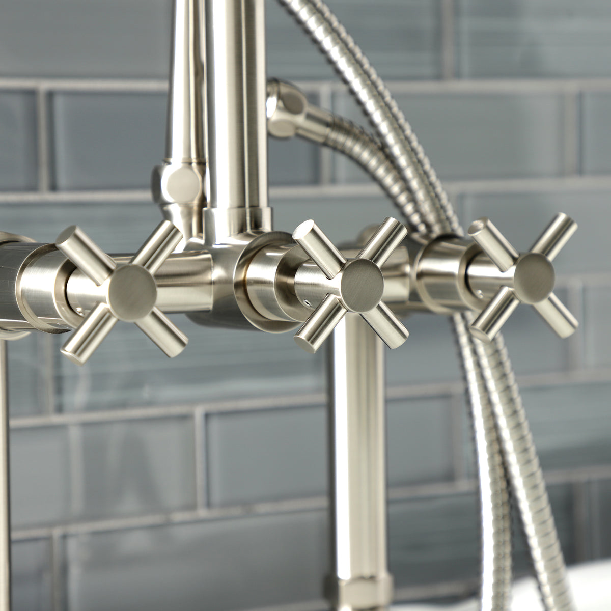 Aqua Vintage Concord Deck Mount Clawfoot Tub Faucet