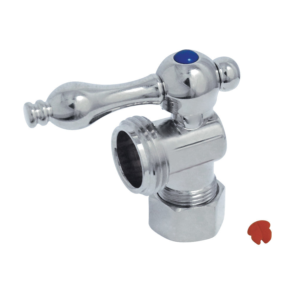 Kingston Brass 5/8" OD Comp X 3/4" Hose Thread Angel Stop Valve