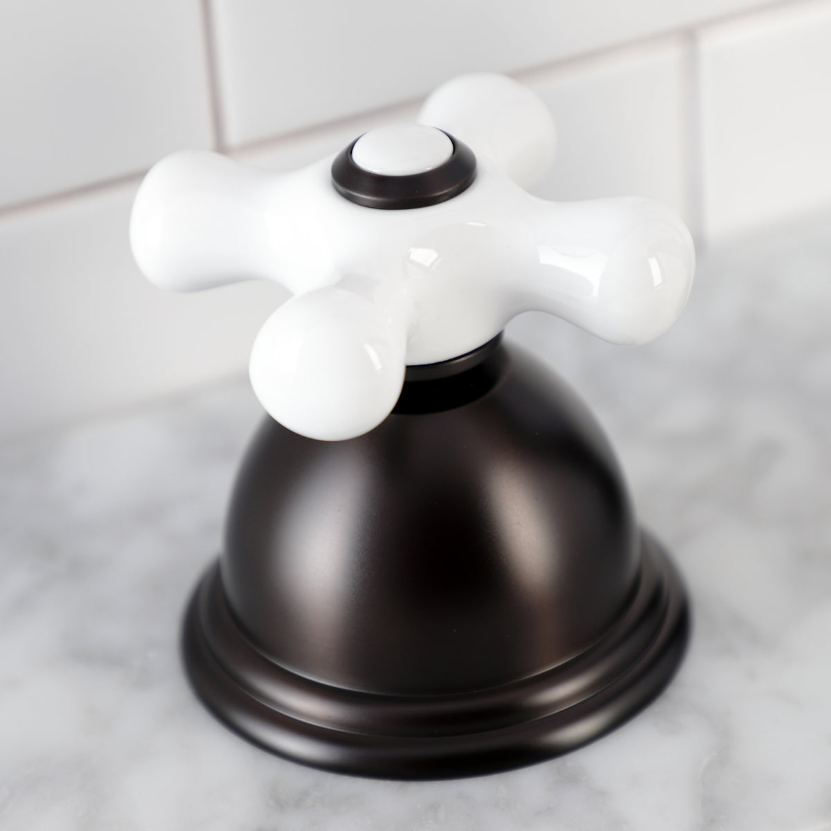 Kingston Brass Deck Mount Hand Shower with Diverter for Roman Tub Faucet