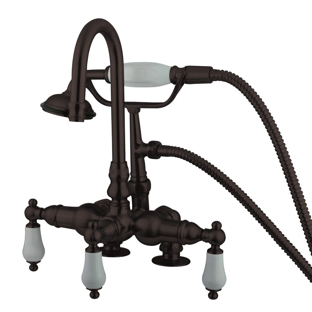 Vintage 3-3/8-Inch Deck Mount Tub Faucet