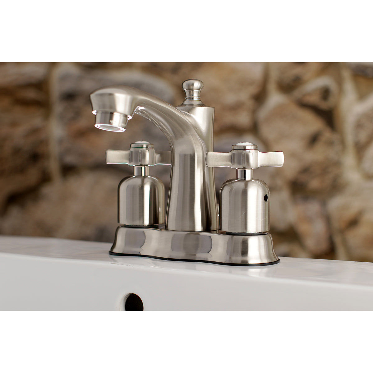 Kingston Brass FB7611ZX 4 in. Centerset Bathroom Faucet