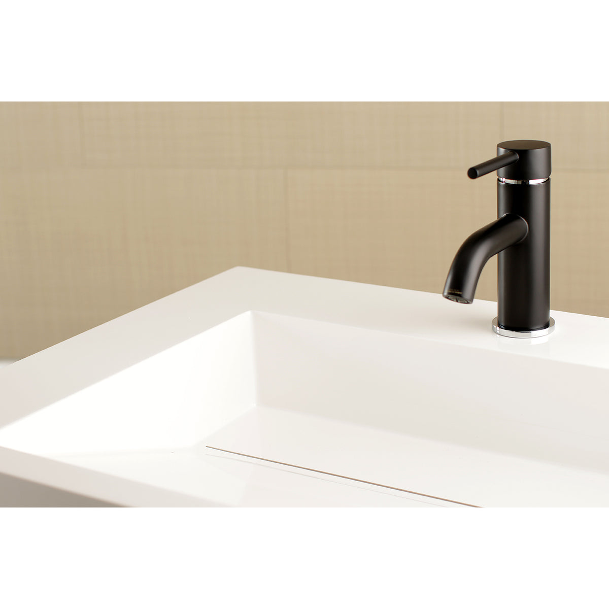Fauceture LS8227DL Concord Single-Handle Bathroom Faucet with Push Pop-Up