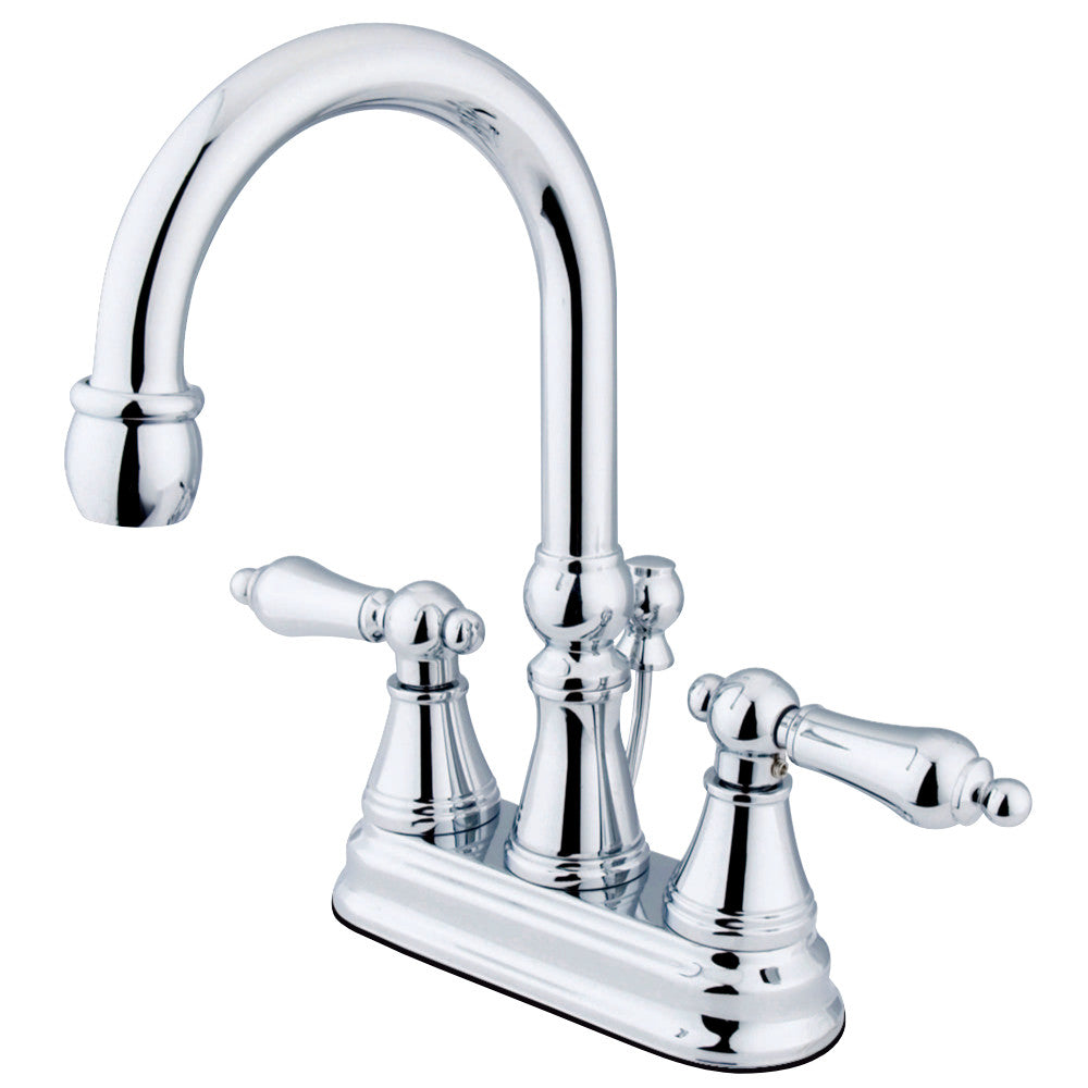 Kingston Brass KS2618AL 4 in. Centerset Bathroom Faucet
