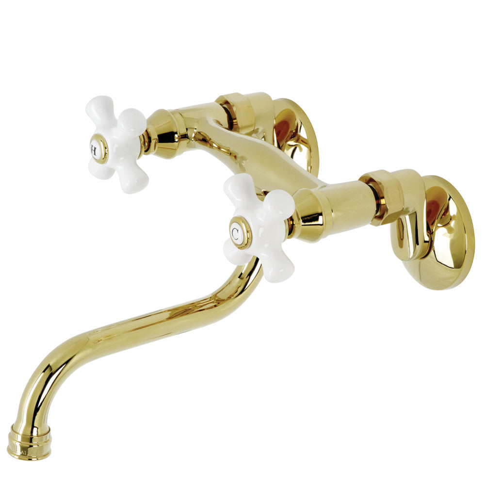Kingston Brass KS616C Wall Mount Bathroom Faucet