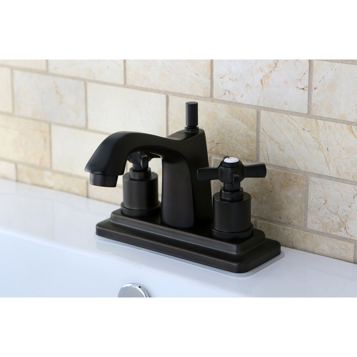 Kingston Brass KS8648ZX 4 in. Centerset Bathroom Faucet