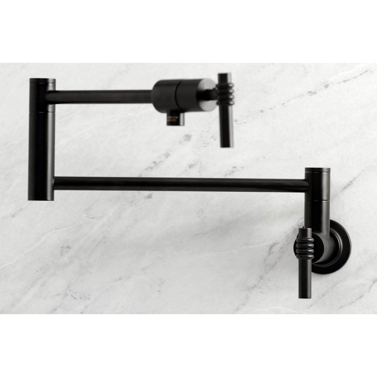 Kingston Brass KS4107ML Milano Wall Mount Pot Filler
