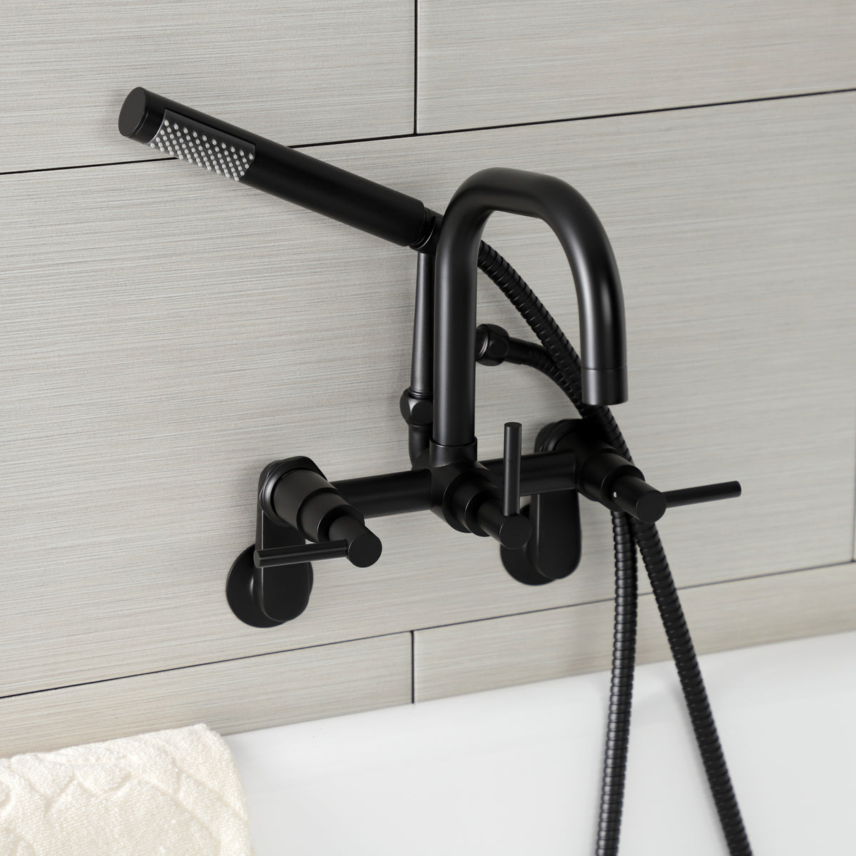 Vintage AE8458DL Concord Wall Mount Clawfoot Tub Faucet