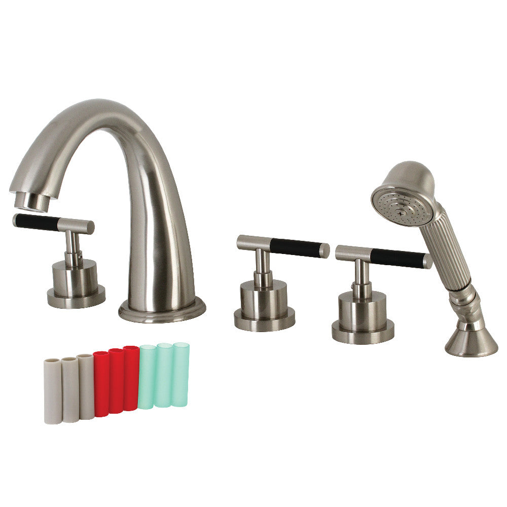 Kaiser Roman Tub Faucet with Hand Shower