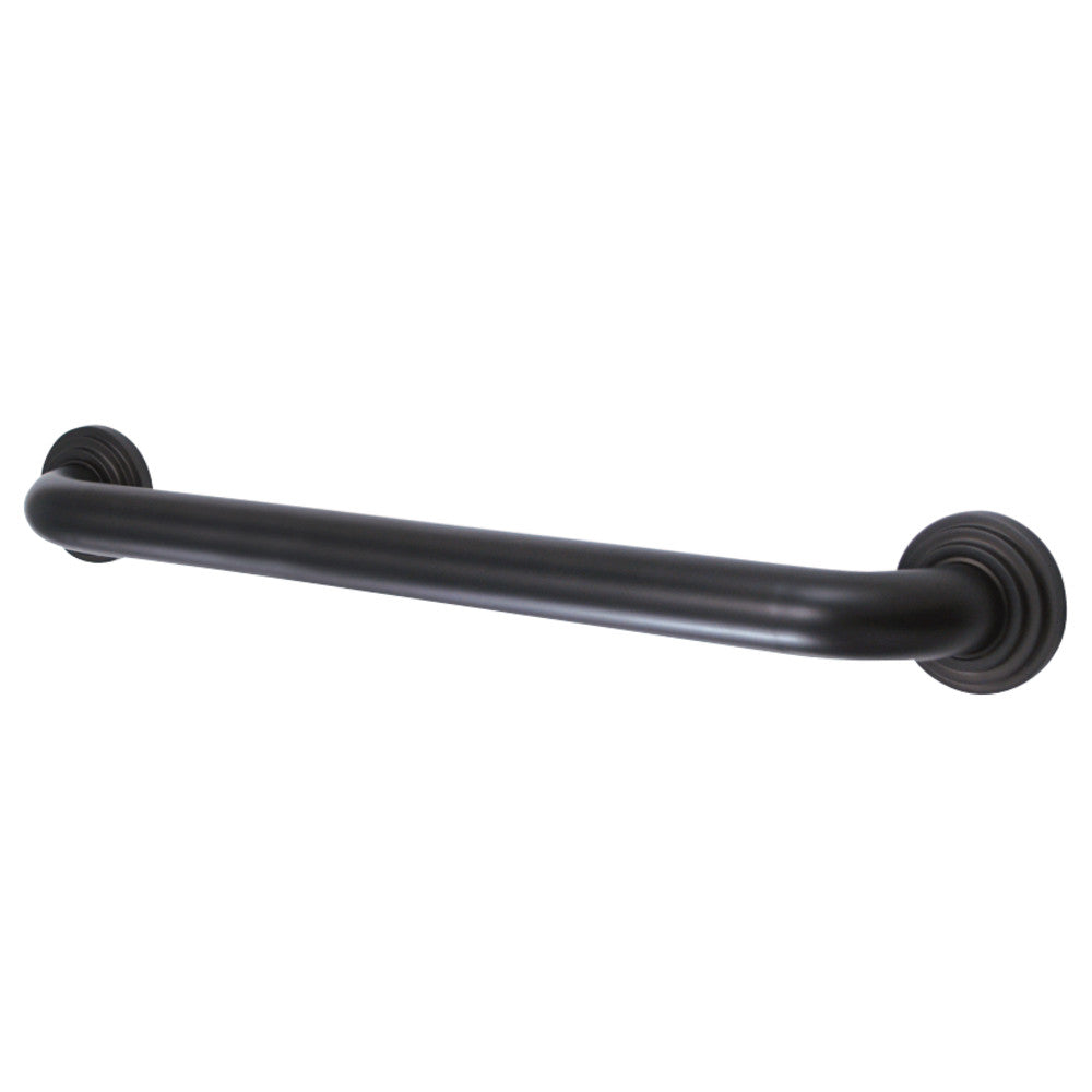 Kingston Brass Milano 18-Inch X 1-1/4-Inch OD Decorative Grab Bar