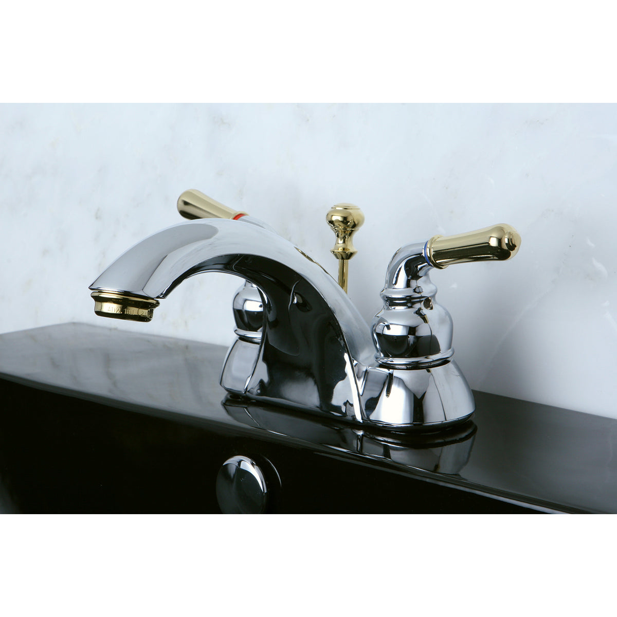 Kingston Brass KB2628 4 in. Centerset Bathroom Faucet