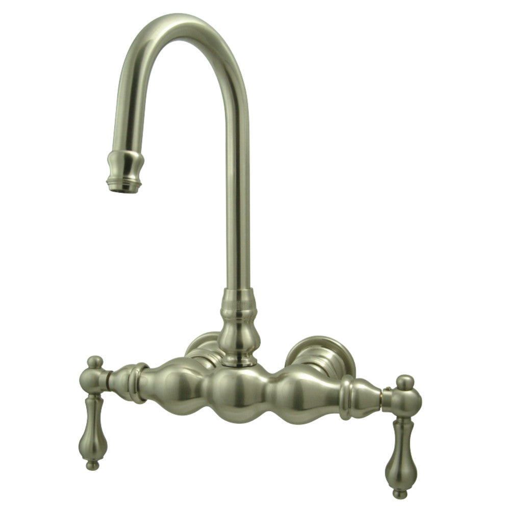 Vintage 3-3/8-Inch Wall Mount Tub Faucet