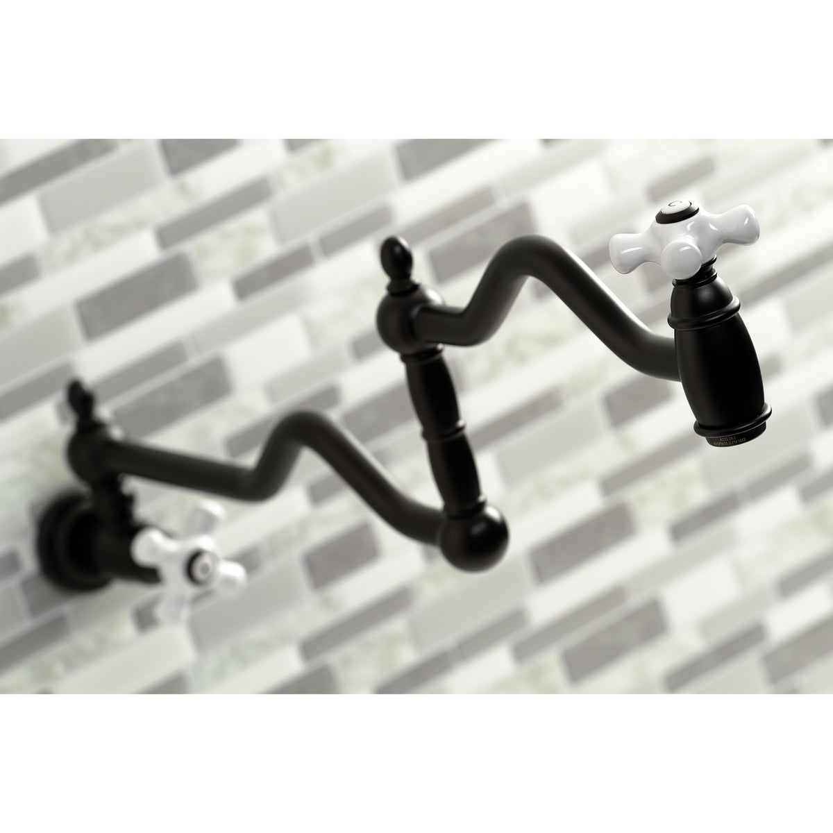 Kingston Brass KS2100PX Heritage Wall Mount Pot Filler