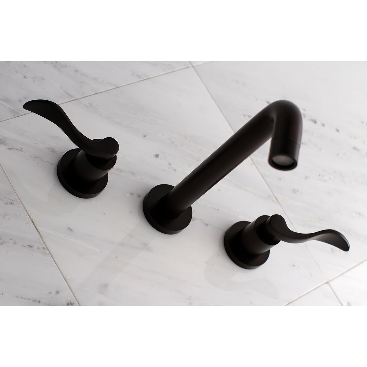 NuWave Two-Handle Wall Mount Tub Faucet