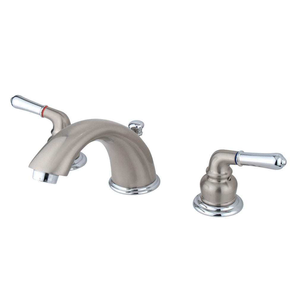 Kingston Brass KB963 Magellan Widespread Bathroom Faucet with Retail Pop-Up