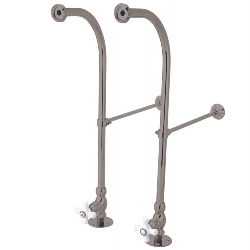 Kingston Brass Rigid Freestand Supplies with Stops