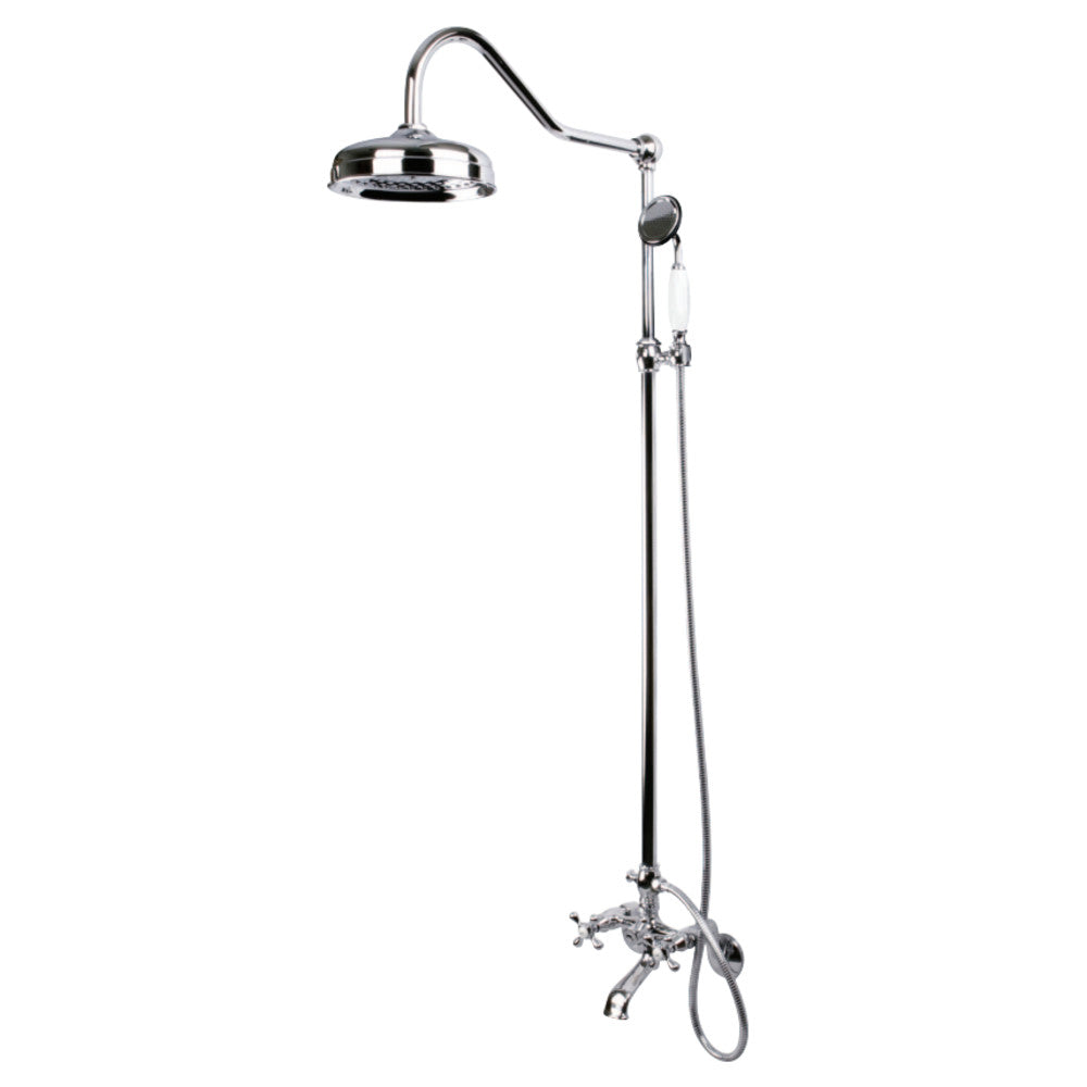 Vintage Clawfoot Tub Faucet Package with Shower Combo