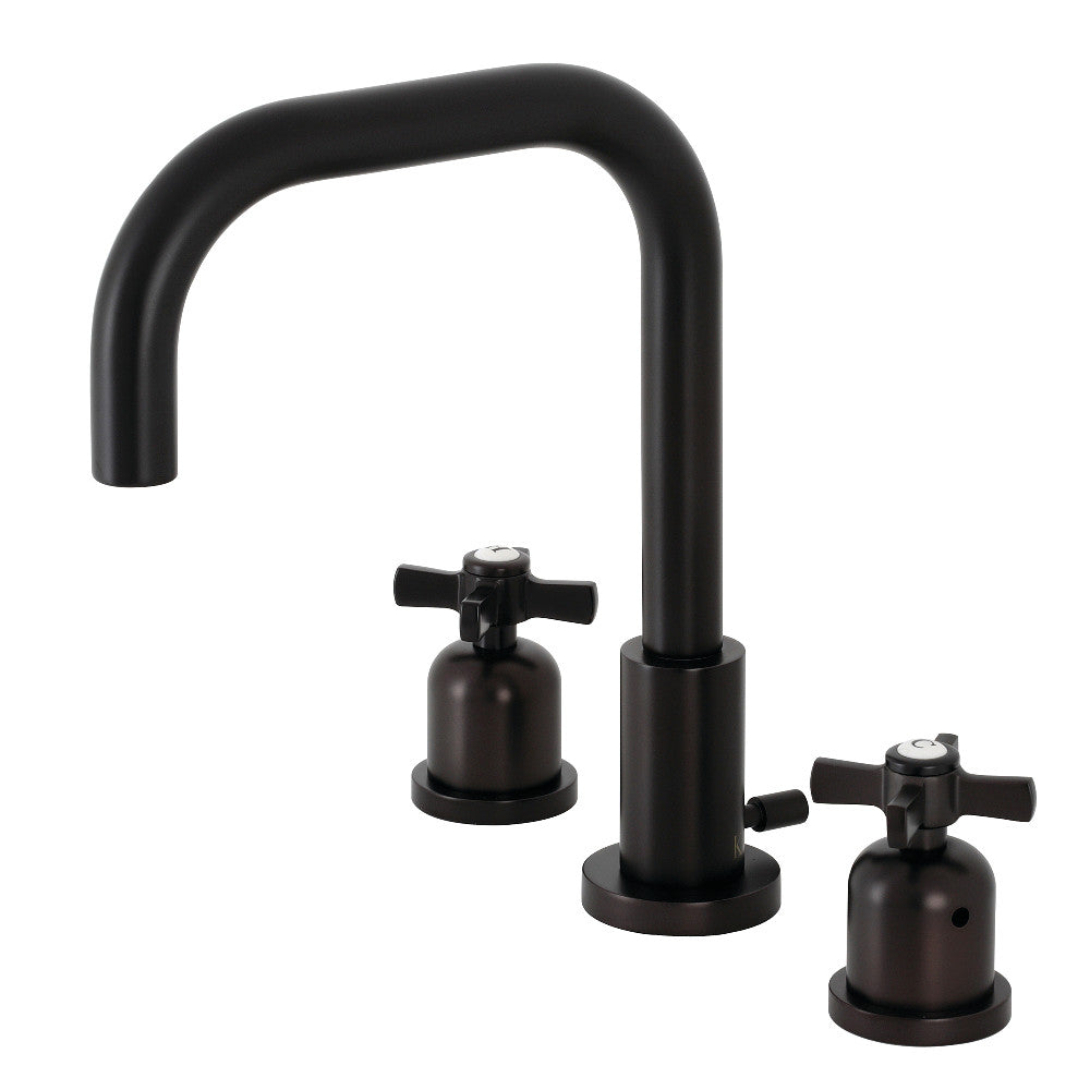 Kingston Brass FSC8931ZX Millennium Widespread Bathroom Faucet with Brass Pop-Up