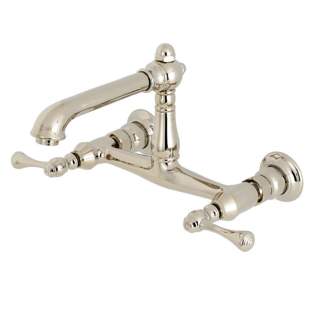Kingston Brass KS7242BL Wall Mount Bathroom Faucet