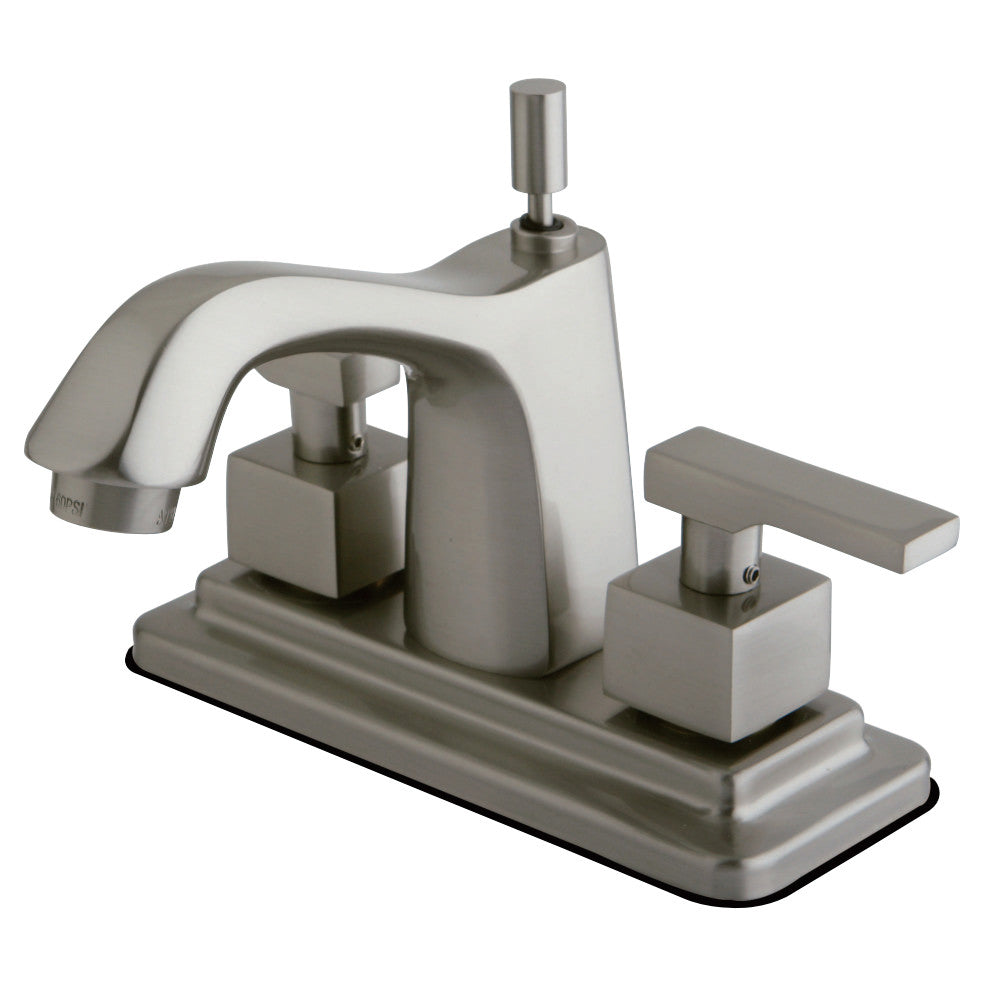 Kingston Brass KS8645QLL 4 in. Centerset Bathroom Faucet