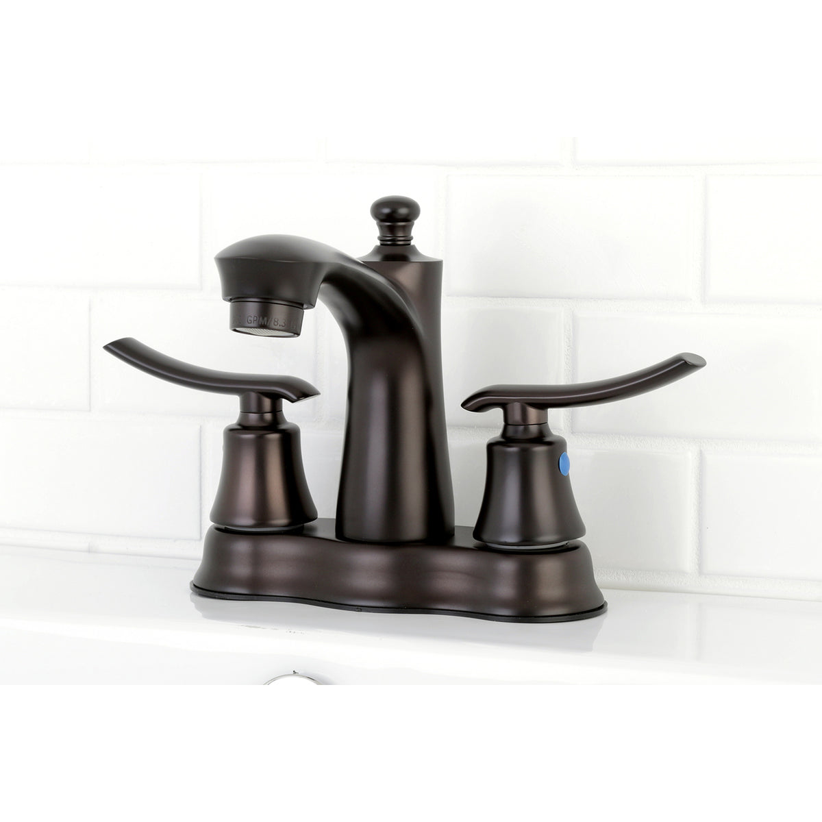Kingston Brass FB7611JL 4 in. Centerset Bathroom Faucet