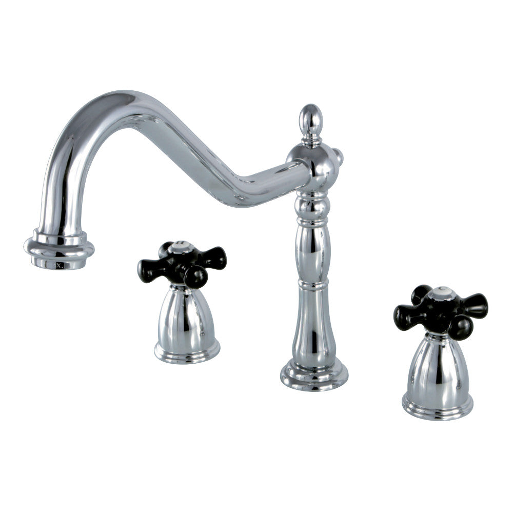 Kingston Brass KB1795PKXLS Widespread Kitchen Faucet