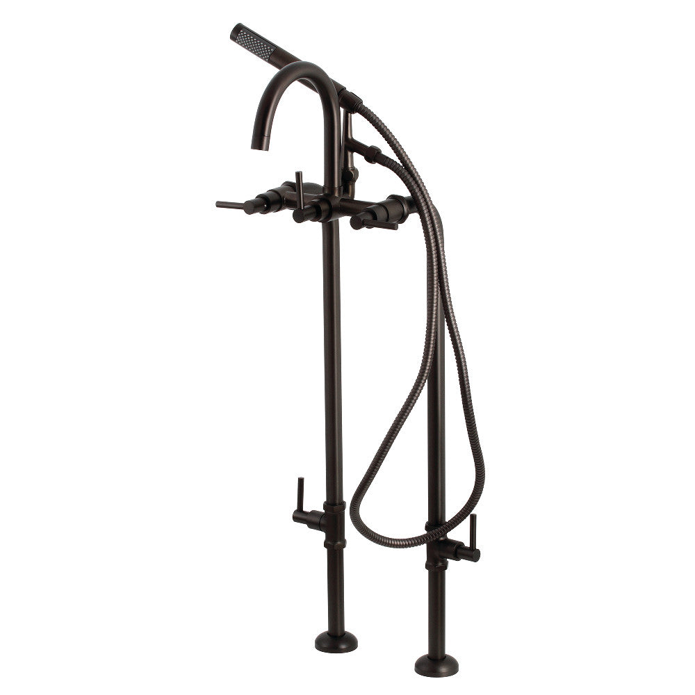 Vintage CCK8108DL Concord Freestanding Tub Faucet with Supply Line, Stop Valve