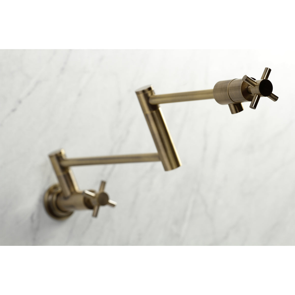 Kingston Brass KS4108DX Concord Wall Mount Pot Filler