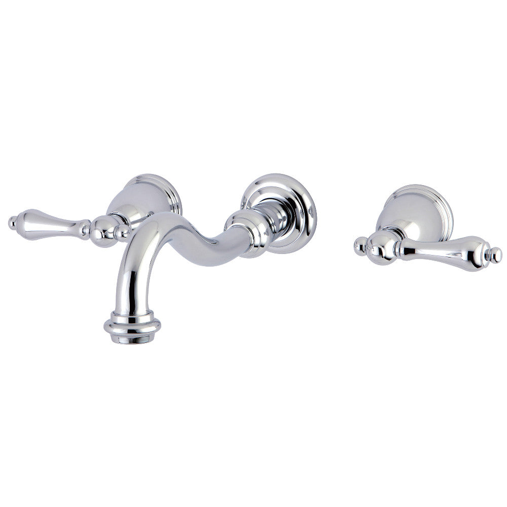 Restoration Two-Handle Wall Mount Tub Faucet