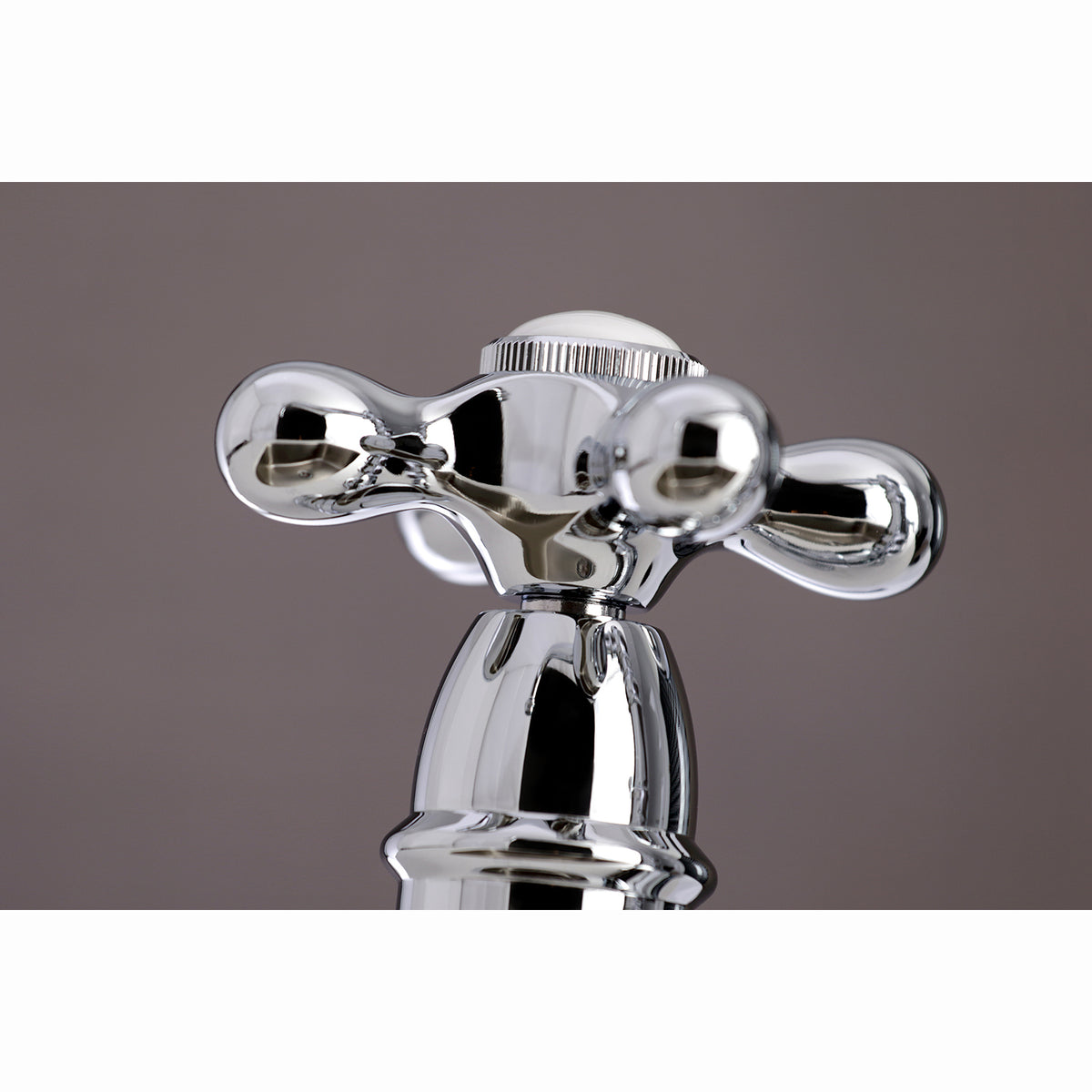 Kingston Brass KS3276AXBS Restoration 8" Bridge Kitchen Faucet with Sprayer