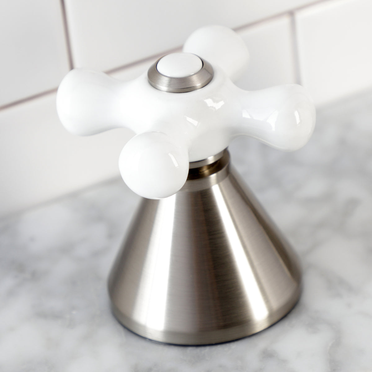 Kingston Brass Deck Mount Hand Shower with Diverter for Roman Tub Faucet