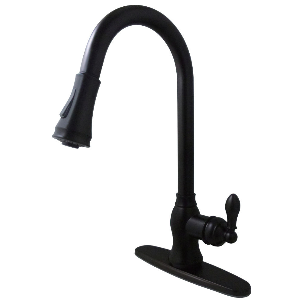 Gourmetier GSY7771ACL American Classic Single-Handle Pull-Down Sprayer Kitchen Faucet