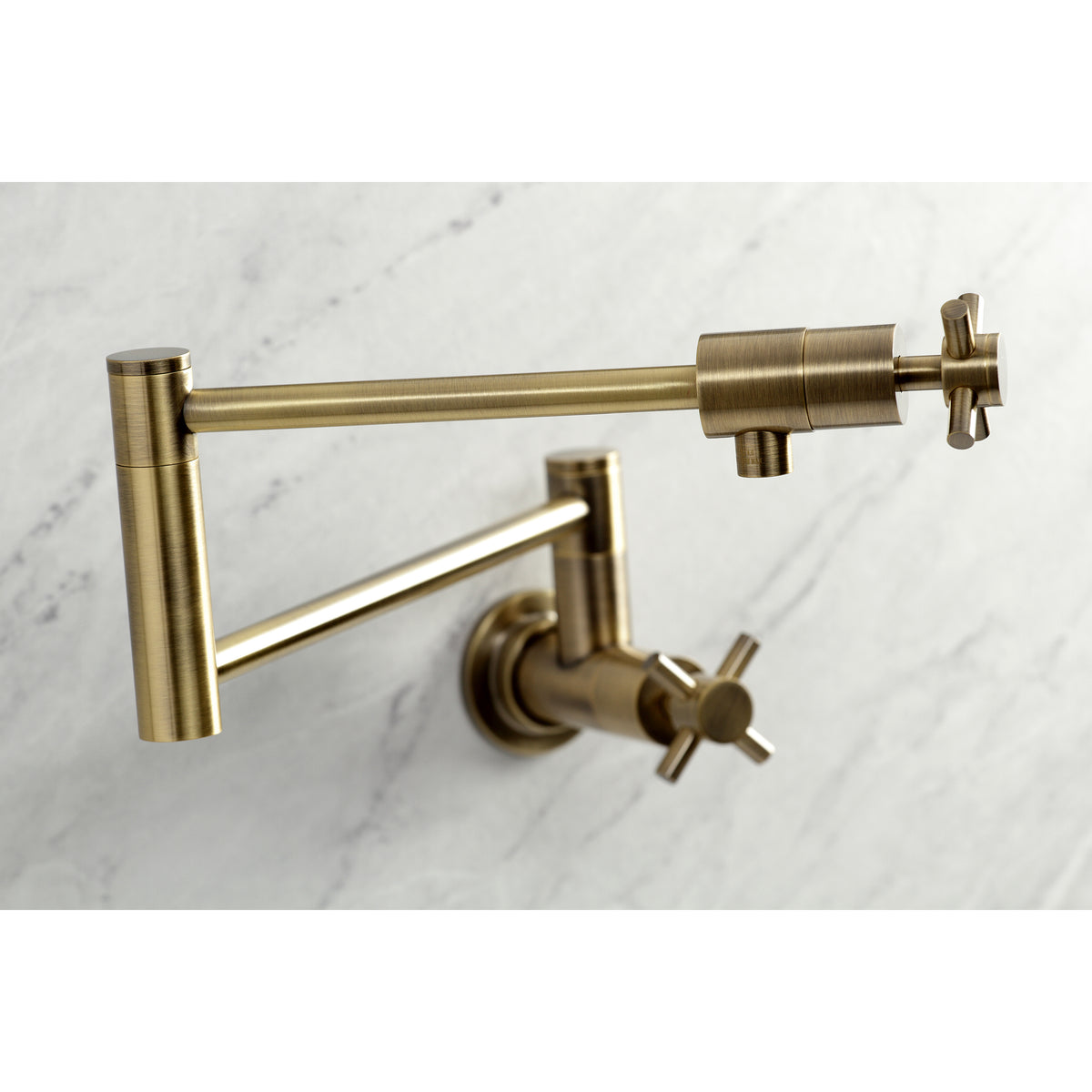 Kingston Brass KS4108DX Concord Wall Mount Pot Filler