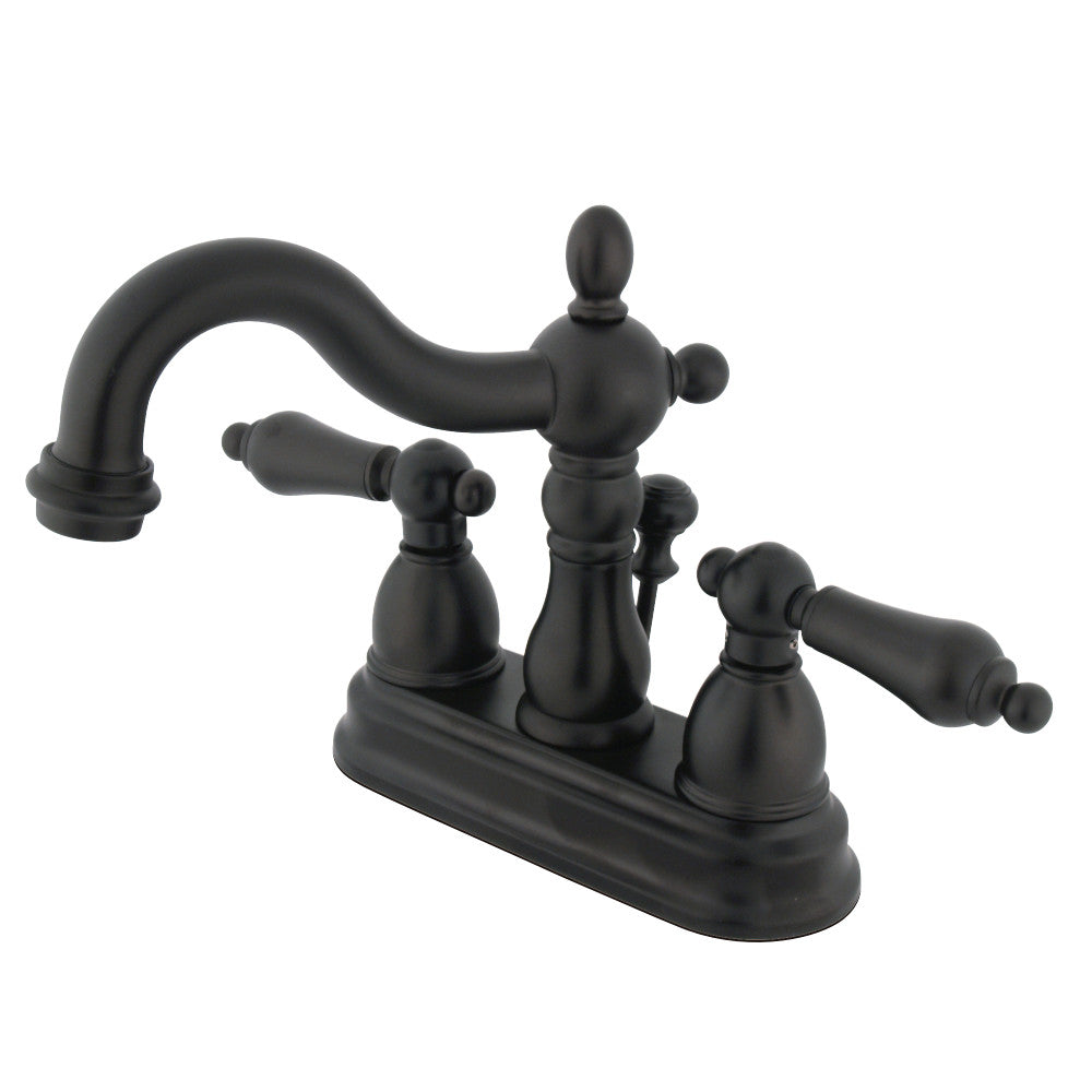 Kingston Brass KB1608ALB 4 in. Centerset Bathroom Faucet