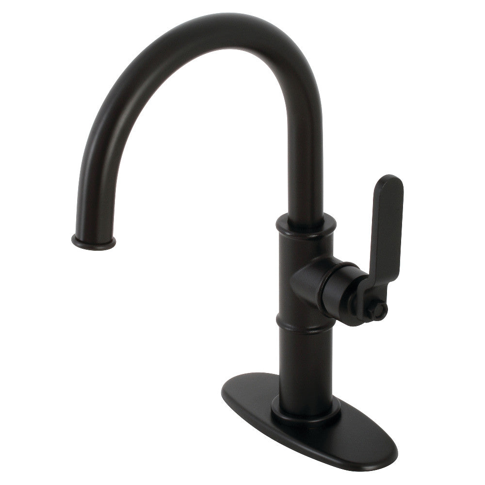 Kingston Brass KSD2230KL Whitaker Single-Handle Bathroom Faucet with Push Pop-Up