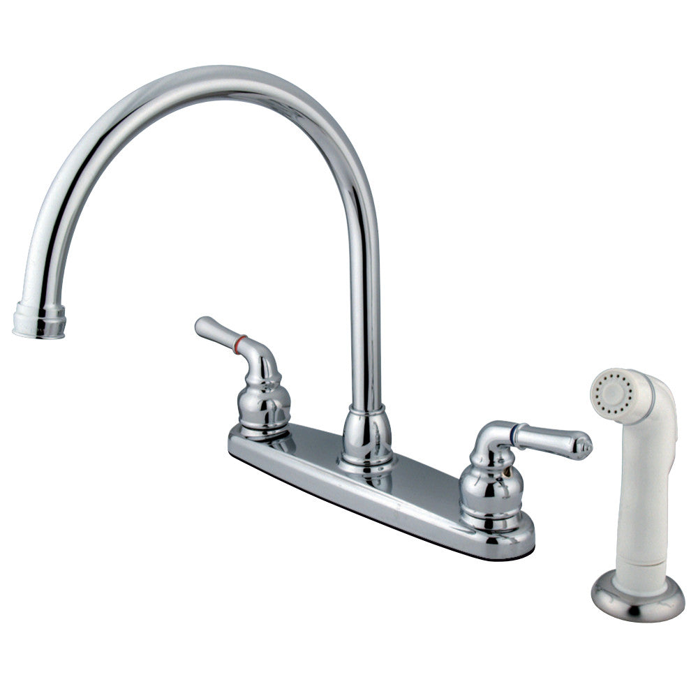 Kingston Brass KB795 Magellan 8-Inch Centerset Kitchen Faucet