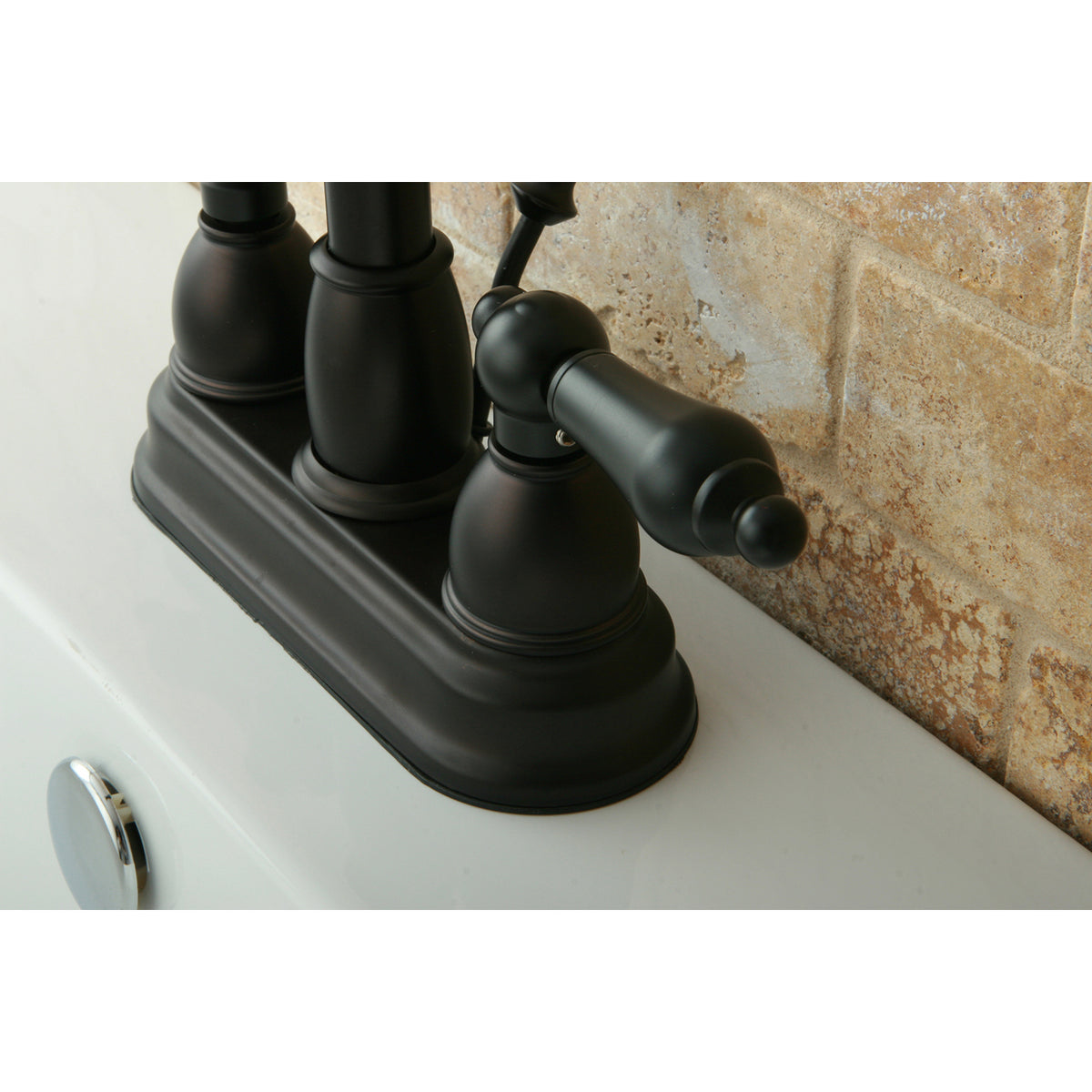 Kingston Brass KB3611AL 4 in. Centerset Bathroom Faucet