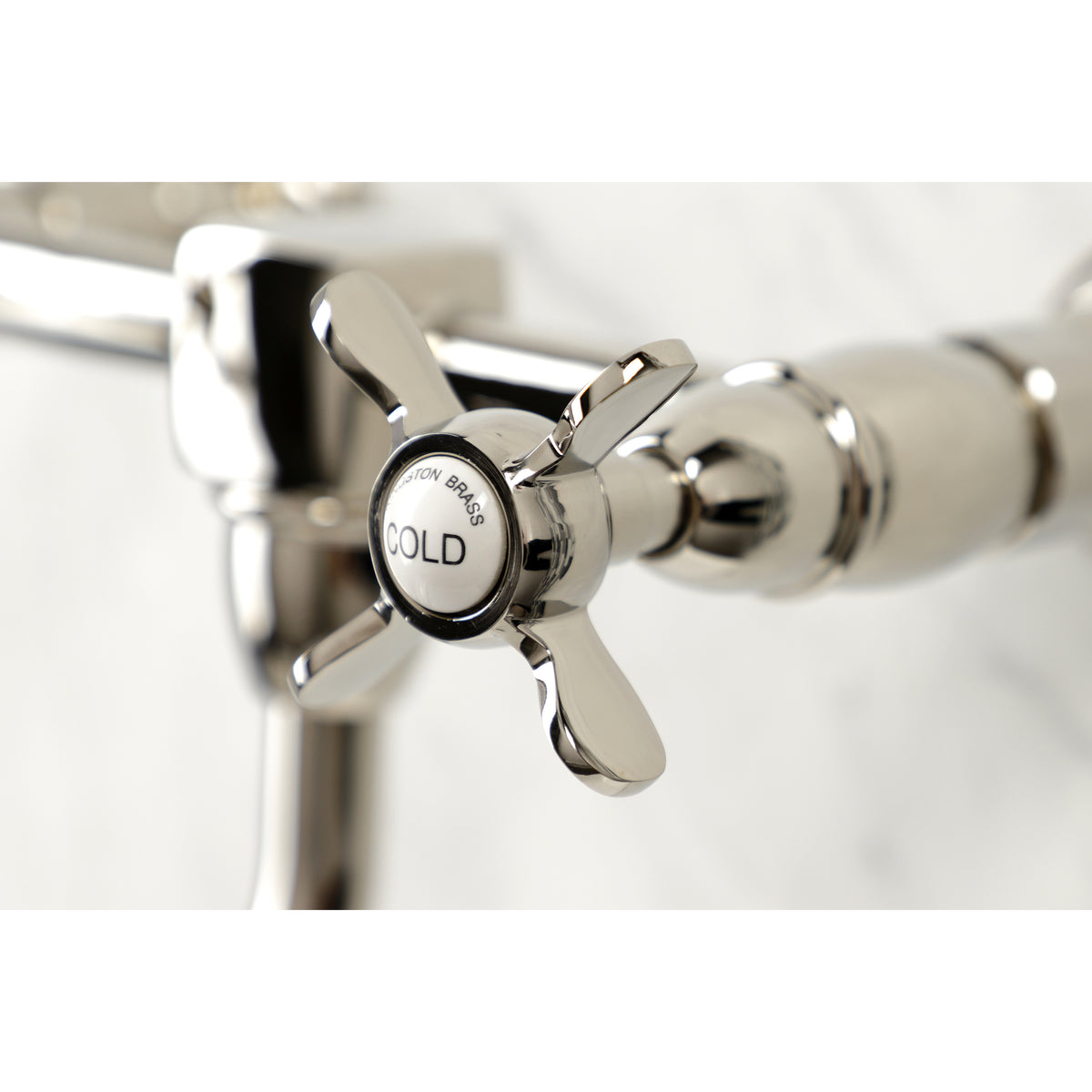 Kingston Brass KS1216BEX Essex Wall Mount Bathroom Faucet